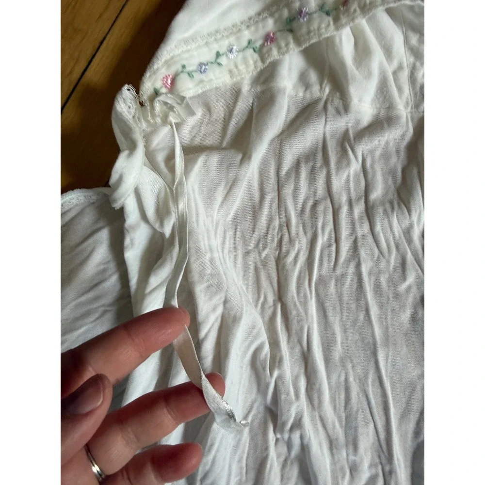 Dapper-Do vintage 50s bunny ears hooded infant blanket lightweight white classic